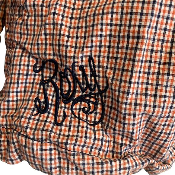 Womens Roxy White Pink Checked Preppy Hooded Full Zip Light Jacket Size Large - Picture 9 of 16